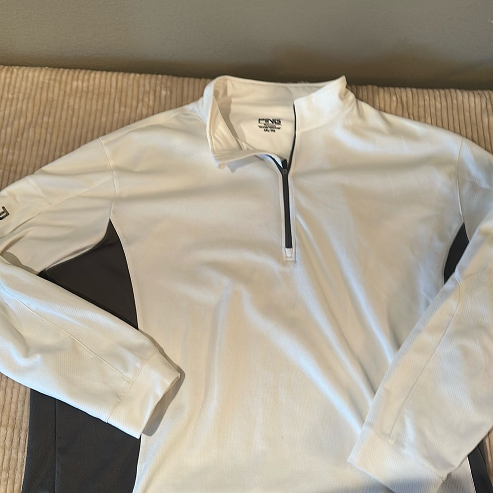Ping 1/4 zip long sleeve golf shirt